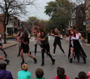 "thriller' zombies in andersonville