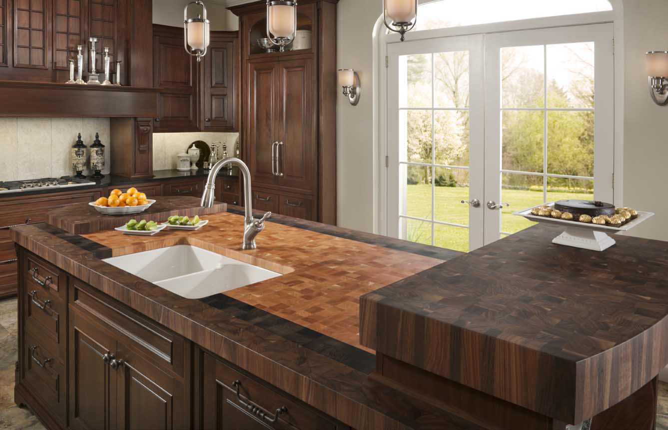 Butcherblock Countertops by Grothouse